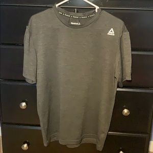 Reebok Men’s Active Top, Gray, S